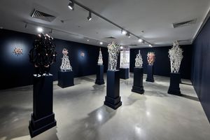 Lynda Draper, _Talismans for Unsettled Times_ (2023). Exhibition view: _The National 4: Australian Art Now_, Campbelltown Arts Centre, Sydney (30 March–25 June 2023 ). Photo: Mim Stirling.
